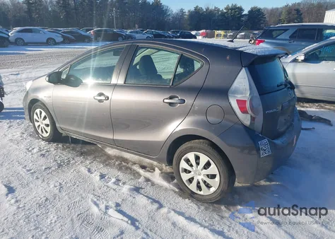 2013 Toyota Prius C Two from USA, damaged, VIN JTDKDTB3XD1544110